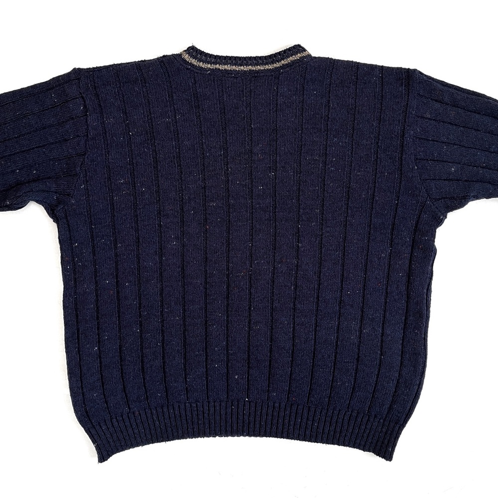 Northern Elements Oversized Wool Blend Crew Neck Knit Sweater - Picture 9 of 11